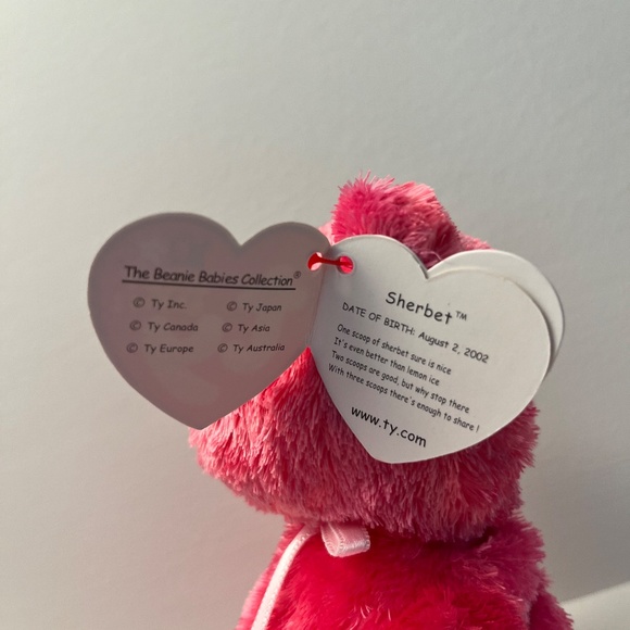 NWT Set of 2 Ty Sherbet Beanie Babies - Picture 2 of 4